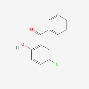 molecular formula C14H11ClO2 B1363165 5-Chloro-2-hydroxy-4-methylbenzophenone CAS No. 68751-90-6
