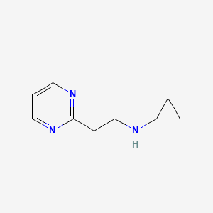 N-[2-(pyrimidin-2-yl)ethyl]cyclopropanamine