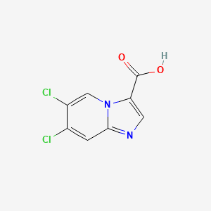 6,7-Dichloroimidazo[1,2-a]pyridine-3-carboxylic acid