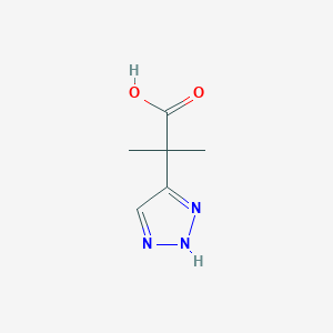 2-methyl-2-(1H-1,2,3-triazol-4-yl)propanoicacid