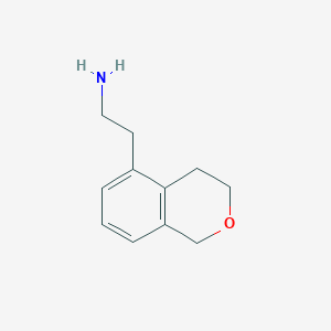 2-(3,4-dihydro-1H-2-benzopyran-5-yl)ethan-1-amine