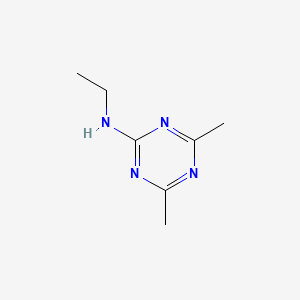 N-ethyl-4,6-dimethyl-1,3,5-triazin-2-amine