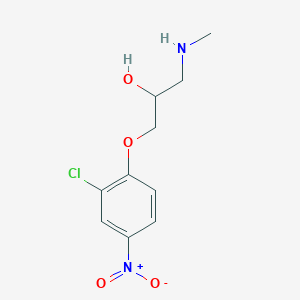 1-(2-Chloro-4-nitrophenoxy)-3-(methylamino)propan-2-ol