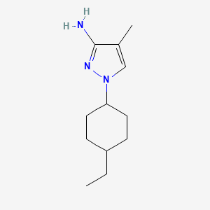 1-(4-Ethylcyclohexyl)-4-methyl-1h-pyrazol-3-amine