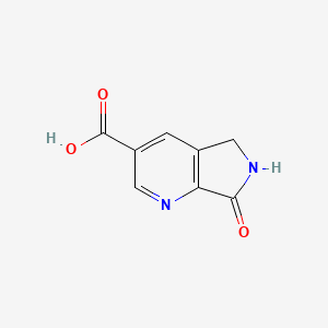 7-oxo-5H,6H,7H-pyrrolo[3,4-b]pyridine-3-carboxylicacid