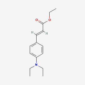 Ethyl (2E)-3-[4-(diethylamino)phenyl]prop-2-enoate