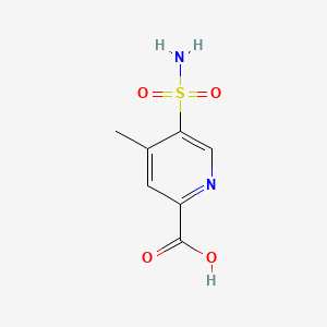 4-Methyl-5-sulfamoylpyridine-2-carboxylicacid