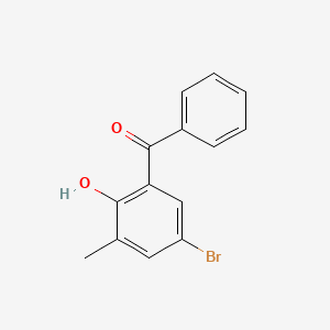 (5-Bromo-2-hydroxy-3-methylphenyl)(phenyl)methanone