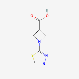 1-(1,3,4-Thiadiazol-2-yl)azetidine-3-carboxylic acid