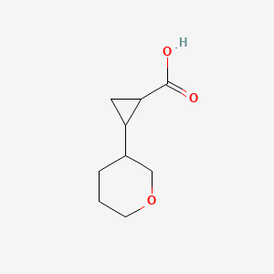 2-(Oxan-3-yl)cyclopropane-1-carboxylic acid