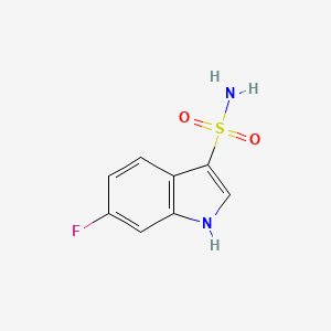 6-fluoro-1H-indole-3-sulfonamide