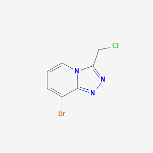 8-Bromo-3-(chloromethyl)-[1,2,4]triazolo[4,3-a]pyridine