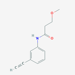 N-(3-ethynylphenyl)-3-methoxypropanamide