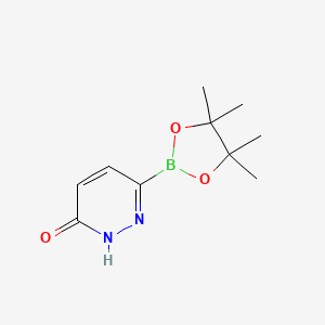 6-(4,4,5,5-Tetramethyl-1,3,2-dioxaborolan-2-YL)pyridazin-3-OL