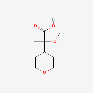 2-Methoxy-2-(oxan-4-yl)propanoicacid