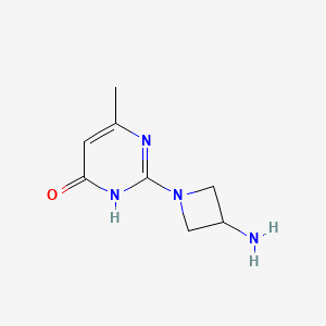 2-(3-Amino-1-azetidinyl)-6-methyl-4(3H)-pyrimidinone