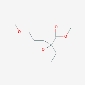 Methyl 2-isopropyl-3-(2-methoxyethyl)-3-methyloxirane-2-carboxylate