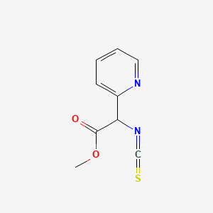 Methyl 2-isothiocyanato-2-(pyridin-2-yl)acetate