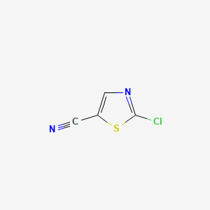 molecular formula C4HClN2S B1363308 2-Chlorothiazole-5-carbonitrile CAS No. 51640-36-9