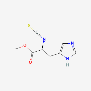 (R)-Methyl 3-(1H-imidazol-5-yl)-2-isothiocyanatopropanoate