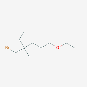 4-(Bromomethyl)-1-ethoxy-4-methylhexane