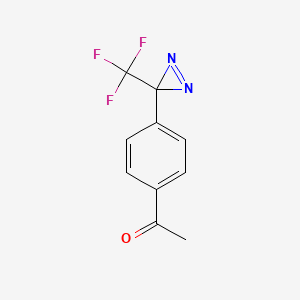 Ethanone, 1-[4-[3-(trifluoromethyl)-3H-diazirin-3-yl]phenyl]-