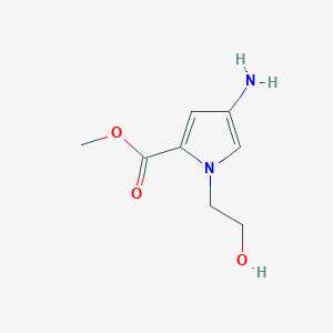 Methyl 4-amino-1-(2-hydroxyethyl)-1h-pyrrole-2-carboxylate