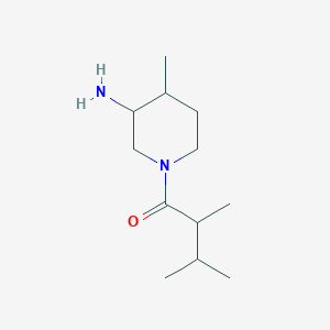 1-(3-Amino-4-methylpiperidin-1-yl)-2,3-dimethylbutan-1-one