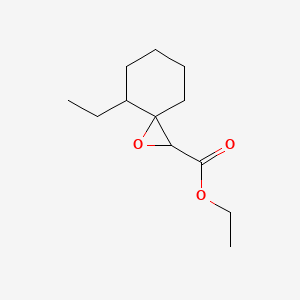 molecular formula C12H20O3 B13633331 Ethyl 4-ethyl-1-oxaspiro[2.5]octane-2-carboxylate 