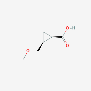 (1R,2S)-2-(methoxymethyl)cyclopropane-1-carboxylic acid