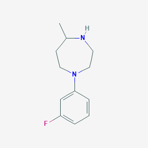 1-(3-Fluorophenyl)-5-methyl-1,4-diazepane