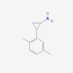 2-(2,5-Dimethylphenyl)cyclopropan-1-amine