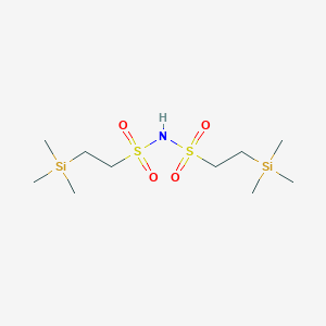 2-(trimethylsilyl)-N-[2-(trimethylsilyl)ethanesulfonyl]ethane-1-sulfonamide