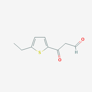 3-(5-Ethylthiophen-2-yl)-3-oxopropanal