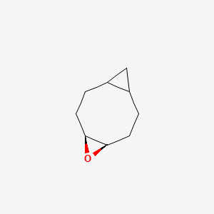 molecular formula C9H14O B13633763 (4R,6S)-5-Oxatricyclo[7.1.0.0,4,6]decane 