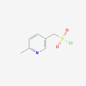 (6-Methylpyridin-3-yl)methanesulfonyl chloride