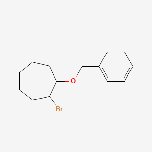 1-(Benzyloxy)-2-bromocycloheptane