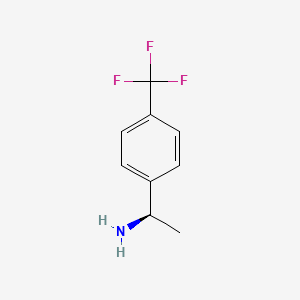 molecular formula C9H10F3N B1363397 (R)-1-[4-(三氟甲基)苯基]乙胺 CAS No. 578027-35-7