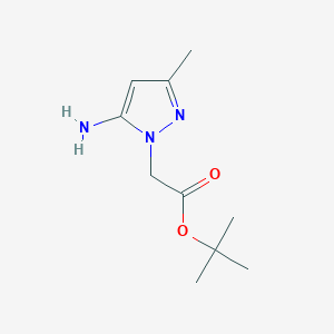 tert-Butyl 2-(5-amino-3-methyl-1H-pyrazol-1-yl)acetate