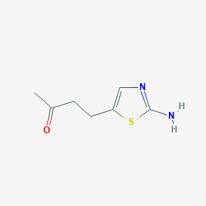 4-(2-Aminothiazol-5-yl)butan-2-one