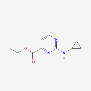 Ethyl 2-(cyclopropylamino)pyrimidine-4-carboxylate