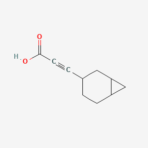 3-{Bicyclo[4.1.0]heptan-3-yl}prop-2-ynoic acid