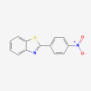 molecular formula C13H8N2O2S B1363415 2-(4-Nitrophenyl)Benzo[D]Thiazole CAS No. 22868-34-4