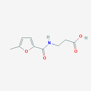molecular formula C9H11NO4 B1363416 3-[(5-Methyl-furan-2-carbonyl)-amino]-propionic acid CAS No. 329710-17-0