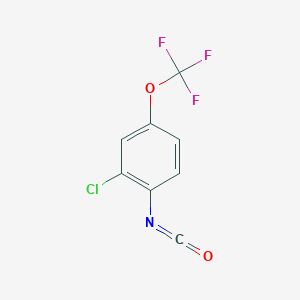 2-Chloro-1-isocyanato-4-(trifluoromethoxy)benzene