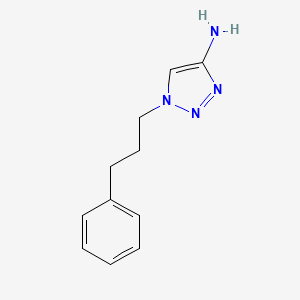 1-(3-Phenylpropyl)-1h-1,2,3-triazol-4-amine