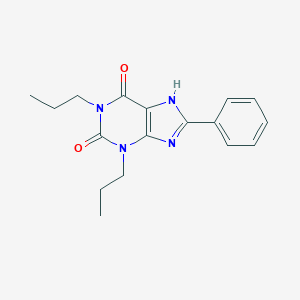 B136342 1,3-Dipropyl-8-phenylxanthine CAS No. 85872-53-3