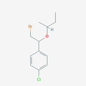 alpha-(Bromomethyl)-p-chlorobenzyl sec-butyl ether