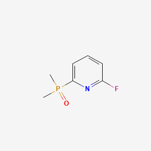 molecular formula C7H9FNOP B13634225 2-(Dimethylphosphoryl)-6-fluoropyridine 