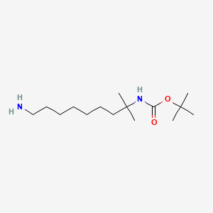 tert-butylN-(9-amino-2-methylnonan-2-yl)carbamate